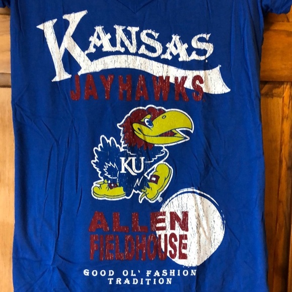 University of Kansas KU Jayhawks Graphic Tee - Picture 2 of 4
